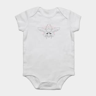 Scarab - tattoo design Baby Bodysuit